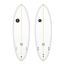 Sea &amp; Sons Magic Pic 5'8 Tabla De Surf, Unisex Adulto, Blanco