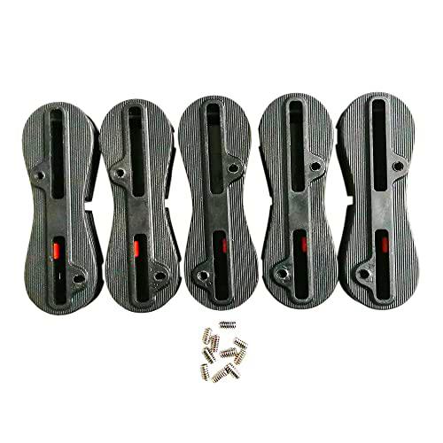 Widybord 5 unids/set II Fin Box 1 central + 4 laterales tapones de surf 0 + 5 + 9 grados enchufe accesorios para la tabla de surf