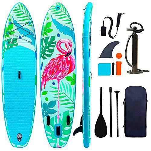 Tigerxbang Sup - Tabla de Surf de Remo (320 x 80 x 15 cm)