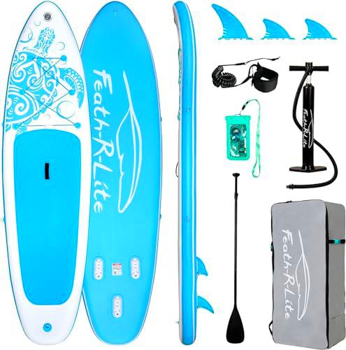 Feath-R-Lite Tabla Hinchable de Surf de pie con Remo