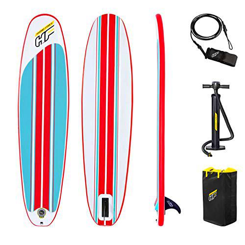 Hydro-Force 8' x 22&quot; x 3&quot;/2.43m x 57cm x 7cm Compact Surf 8 Tablas hinchables para Remo de Soporte